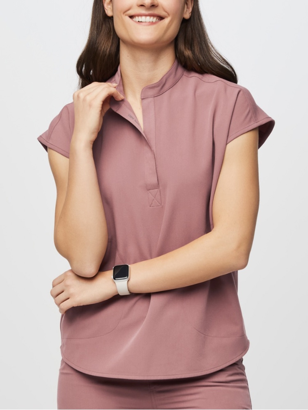 FIGS 💗MAUVE💗 Rafaela Oversized Top